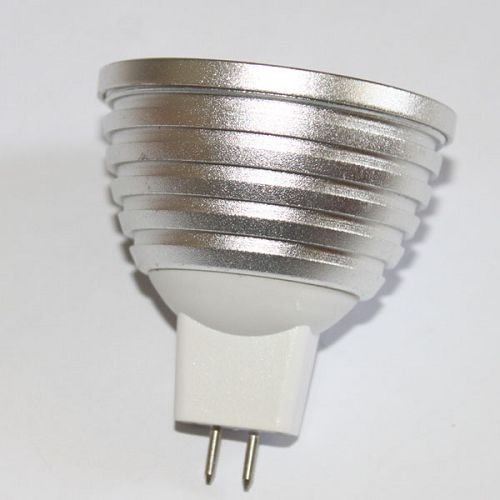 3 Watt RGB LED-Strahler mit IR-Fernbedienung