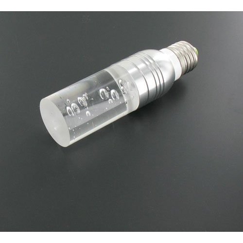 RGB 3 Watt Crystal LED Lamp E27 met IR Afstandsbediening