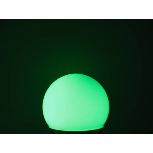 RGB 5 Watt LED-Lampe "E27 mit IR-Fernbedienung