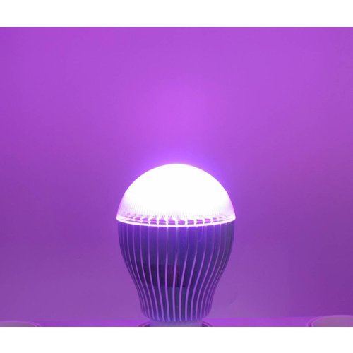 Ampoule LED RGB 9 Watt 'GU10 avec télécommande IR