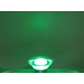 RGB 3 Watt LED Glass' Spot E27 with IR Remote Control