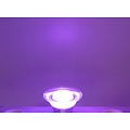 RGB 3 Watt LED 'glas' Spot E27 met IR Afstandsbediening