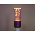 RGB 3 Watt Crystal LED Lamp E27 met IR Afstandsbediening