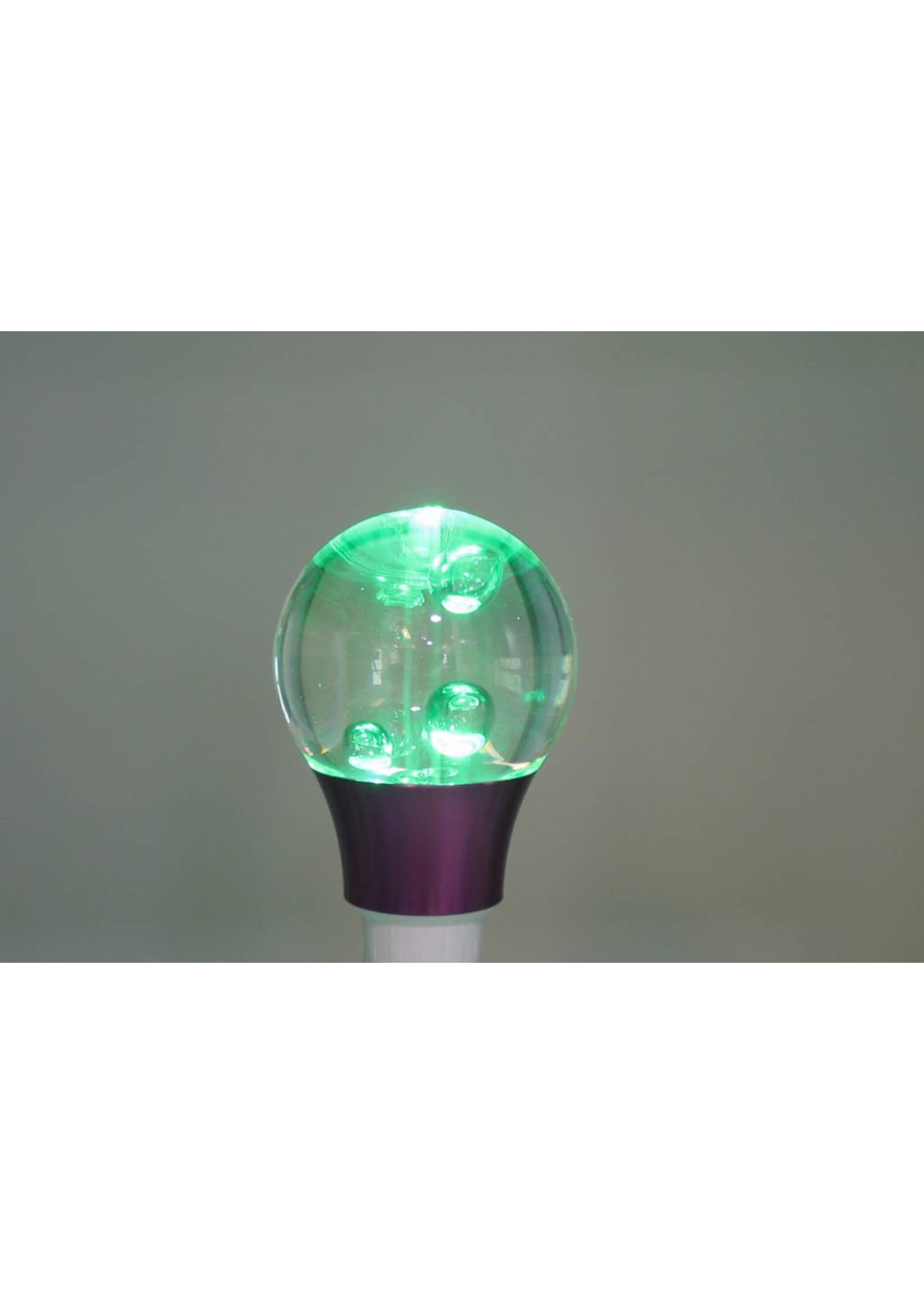 RGB 3 Watt LED 'bal' Lamp E27 met IR Afstandsbediening