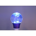 RGB 3 Watt LED 'ball' lamp E27 with IR Remote Control