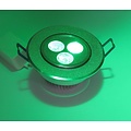 3 Watt RGB LED Downlight with IR Remote Control