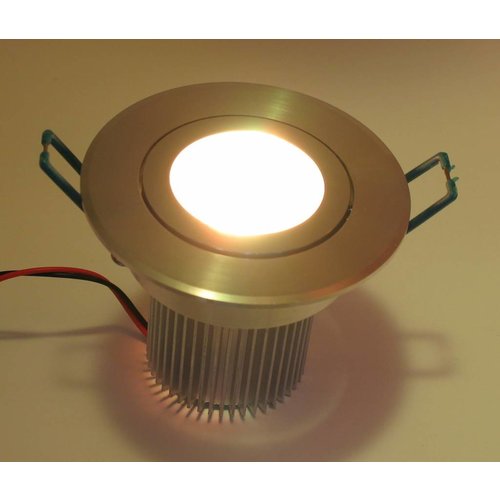 9W RGB Downlight with IR Remote Control