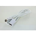 Dolphix Extension cable White for Nunchuk and Mini NES 2 meters