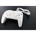 Controller verkabelt Classic Pro White für Wii