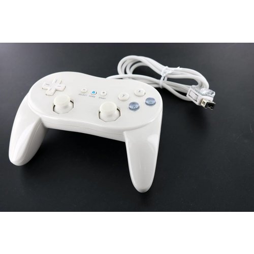 Controller wired Classic Pro White for Wii