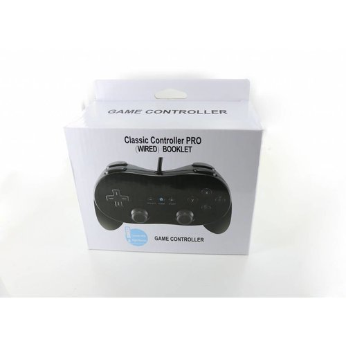 Controller wired Classic Pro Black for Wii