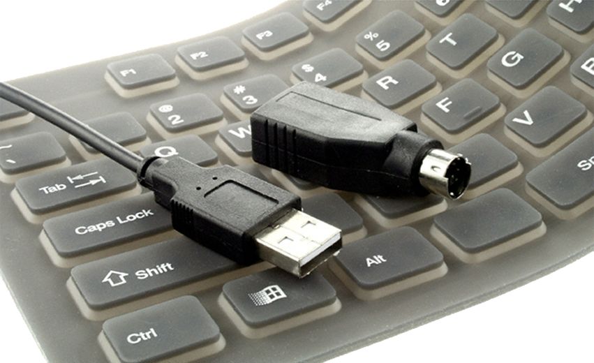 Clavier USB flexible - BuroStock Guyane