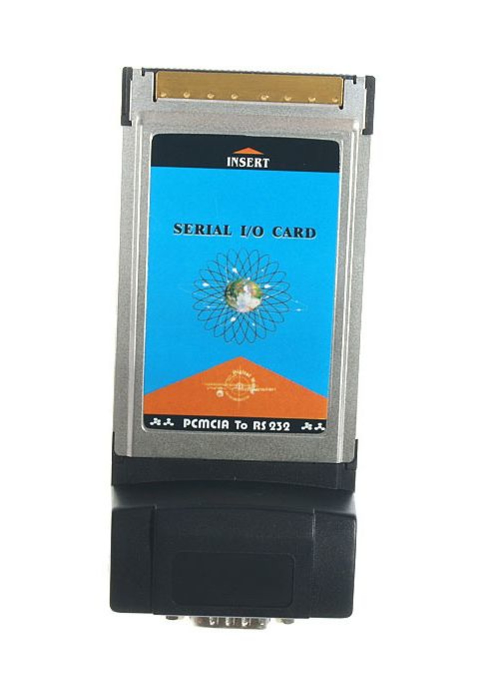 PCMCIA Serieel RS-232 Adapter Kaart DB9