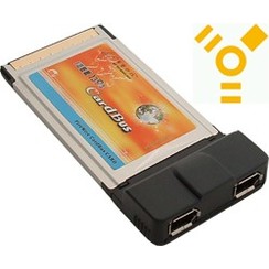 PCMCIA Firewire 2 Poort Kaart