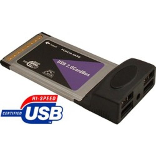 PCMCIA 4 Port USB 2.0 Card