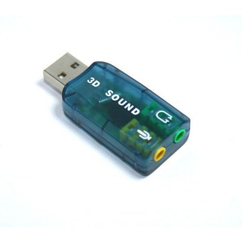 USB Sound Audio Controller Adaptateur 3D 5.1 GAME DVD