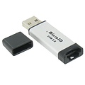 Dolphix Micro SD Reader USB Silber
