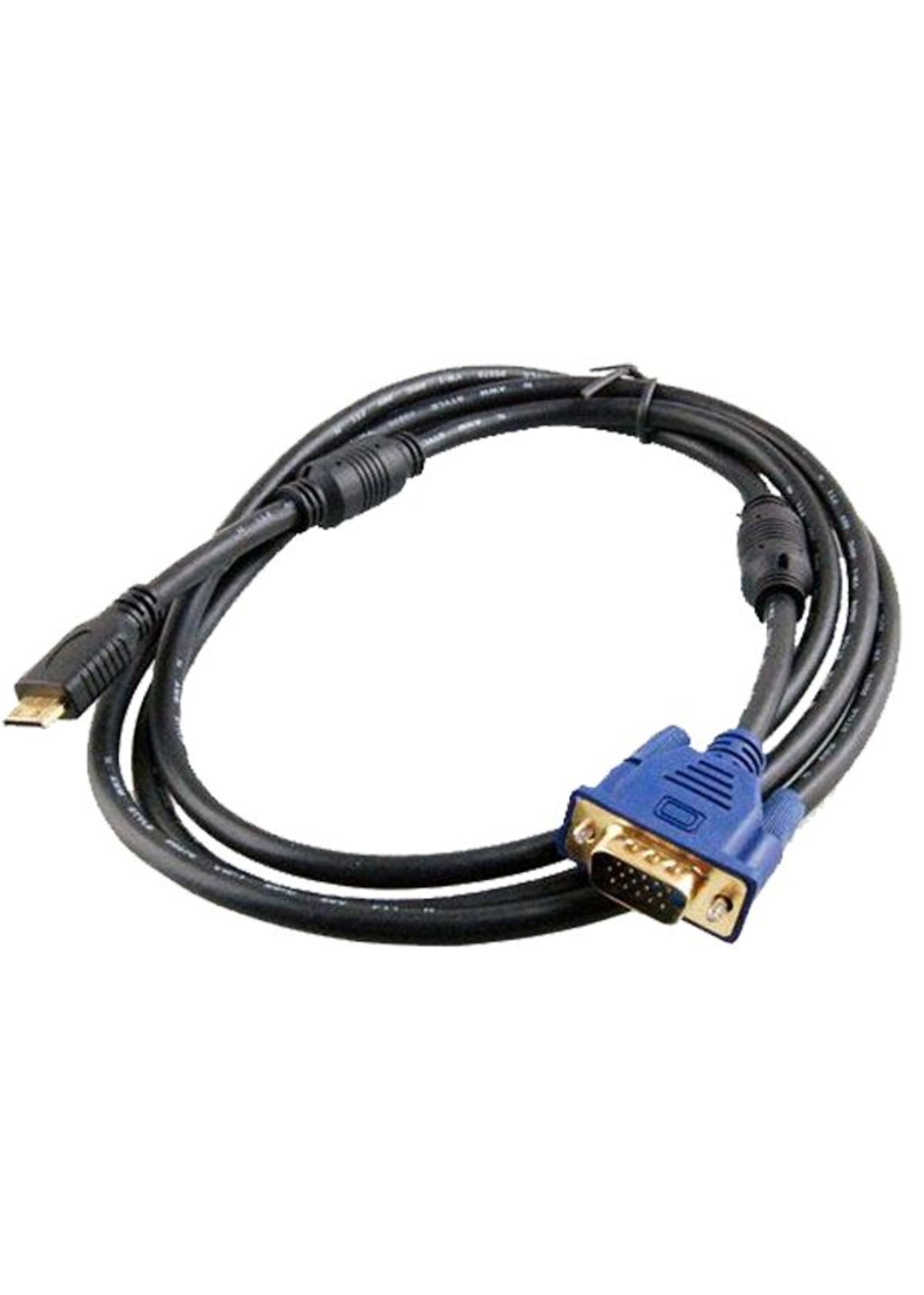 Mini HDMI naar VGA Kabel 1,8 Meter