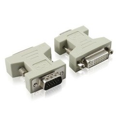 DVI Female 24 +5 to VGA Male Adapter