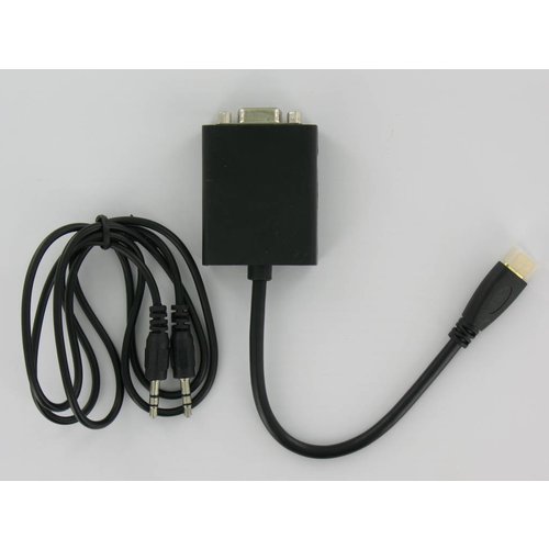 Mini HDMI naar VGA + Audio Converter Kabel