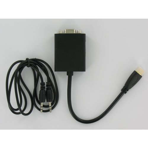 Mini-HDMI zu VGA + Audio-Konverter-Kabel