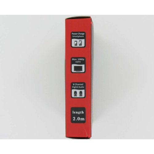 Câble adaptateur micro USB MHL vers HDMI avec câble d'alimentation USB