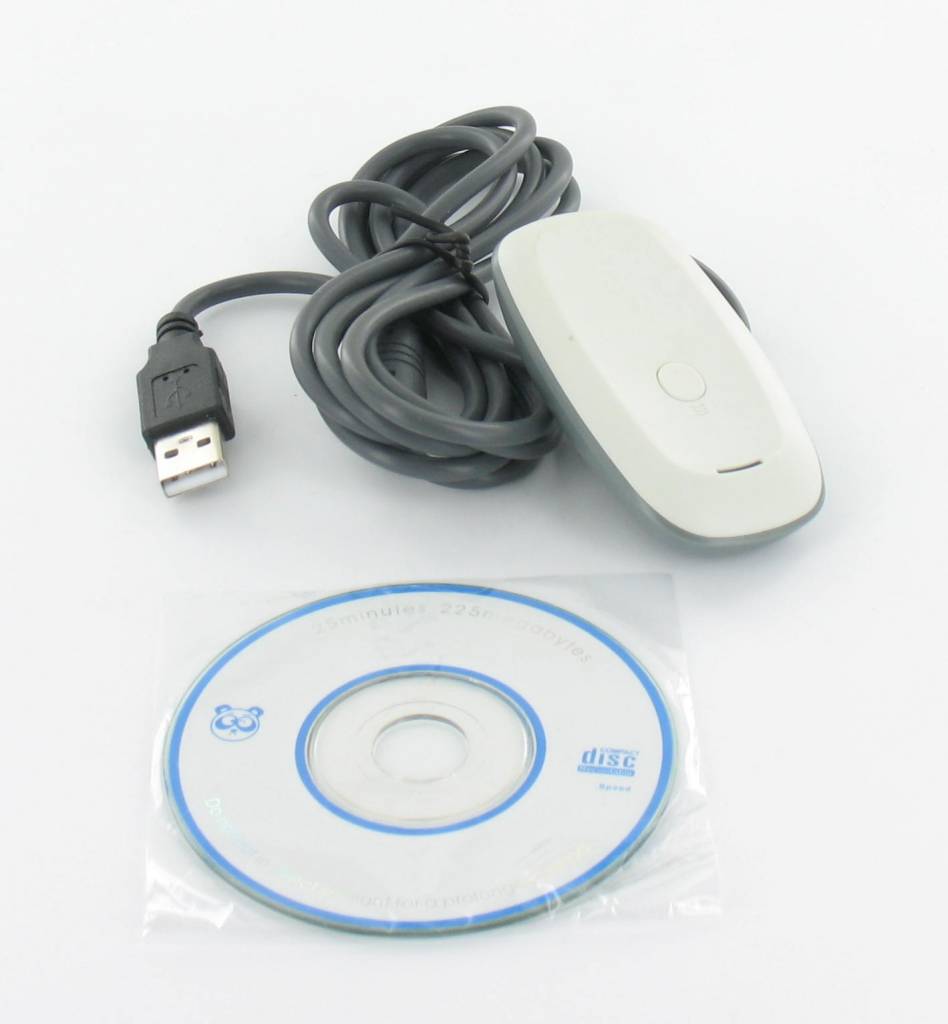 Récepteur de jeu sans fil PC pour contrôleurs XBOX360 - Blanc -  Groothandel-XL