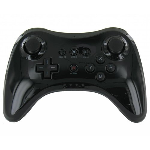 Manette sans fil pour la Wii U en noir