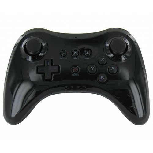 Wireless Controller for the Wii U in Black