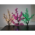 LED Cherry Blossom Sapling in Green, Purple and Warm White