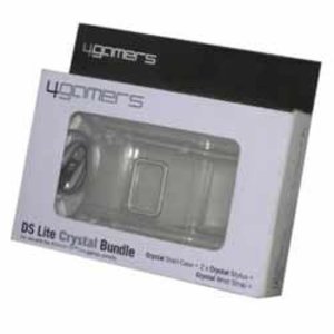 4Gamers Kristall Bundle Zubehör-Set für DS Lite