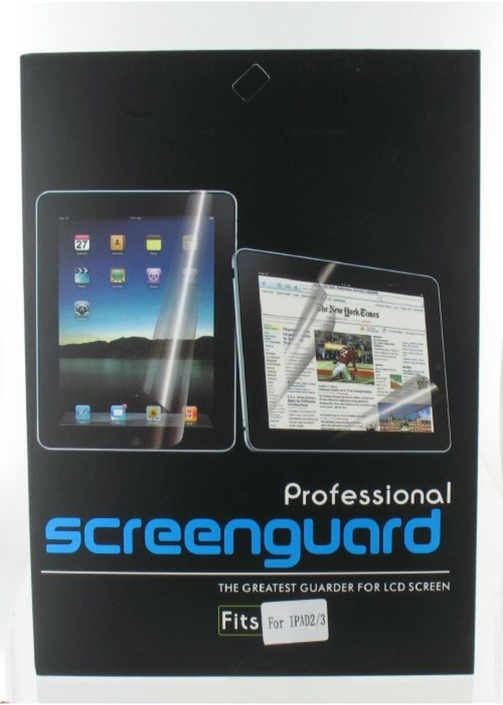 Screen Guard Bescherm Folie voor Apple iPad 3