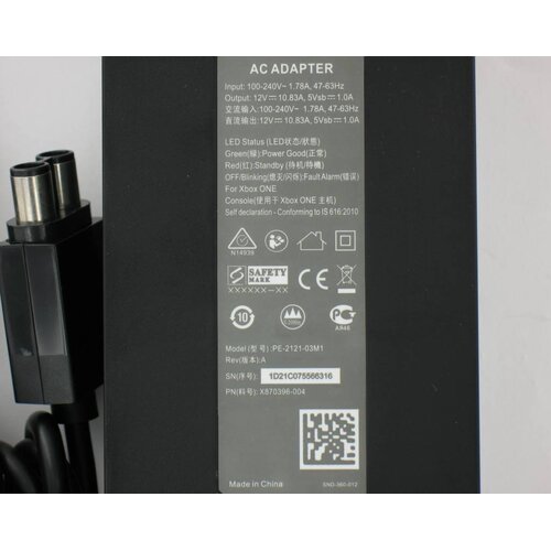 Adaptateur secteur pour Xbox One