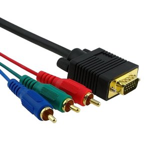 RGB VGA Stecker auf Stecker Kabel