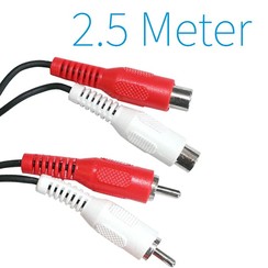 RCA Extension Cable 2.5 Meter