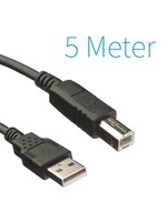 USB 2.0 A - B - Printer Kabel 5 Meter