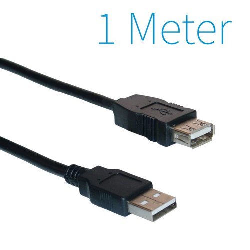 Dolphix USB 2.0 Extension Cable 1 mètre Homme - Femme