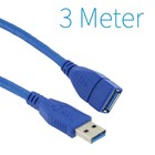 Câble d'extension USB 3.0 3 mètres