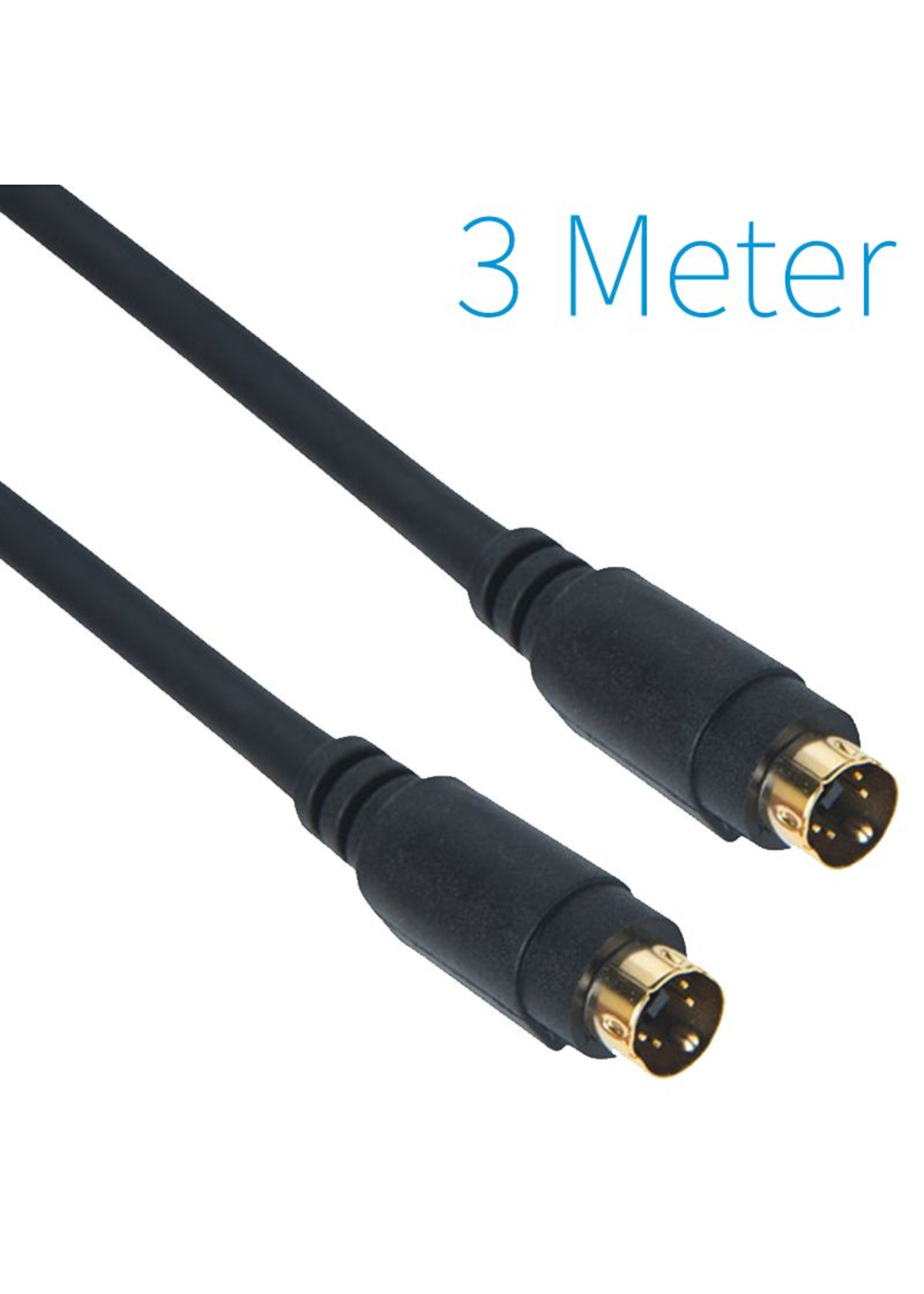 S-Video Cable Male - Male 3 Meter