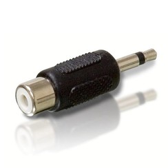 Philips 3,5 mm Klinke Stecker auf Cinch-RCA-Buchse