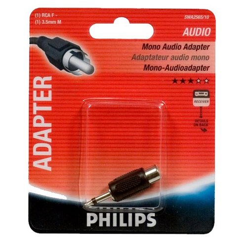 Philips Philips 3,5mm Jack Male naar Tulp RCA Female