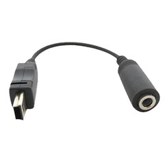 USB-Mini-B auf 3,5 mm Audio Jack