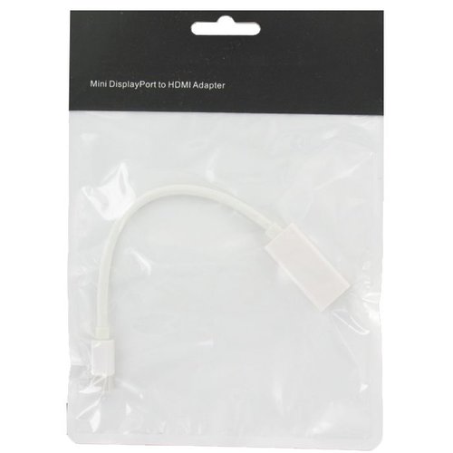 Mini DisplayPort Male To HDMI Female Adapter