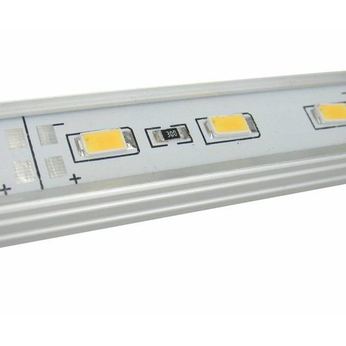 IP68 SMD5630 wärmen weiße LED-Streifen Profil + 12V