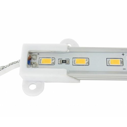 IP68 Warm Wit SMD5630 LED Strip + Profiel 12 Volt