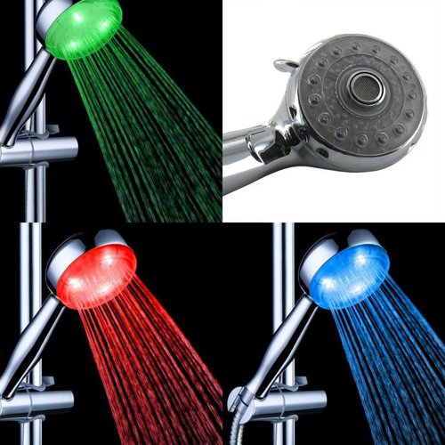 LED RGB Shower head