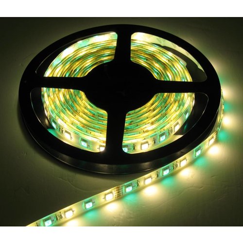 RGB + W LED Strip 60led p / m 5m IP65