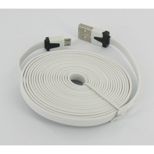 Dolphix Micro USB Data & Charging Cable 3 meter Ultra Thin