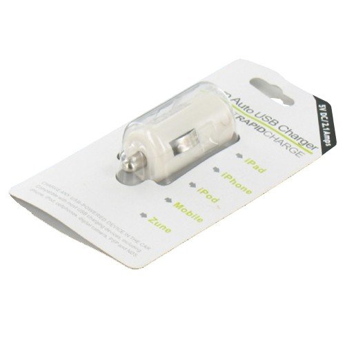 Chargeur USB pour voiture 2.1 Ampère pour tablette et smartphone