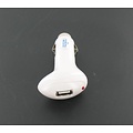 USB Car Charger 2000mAh White